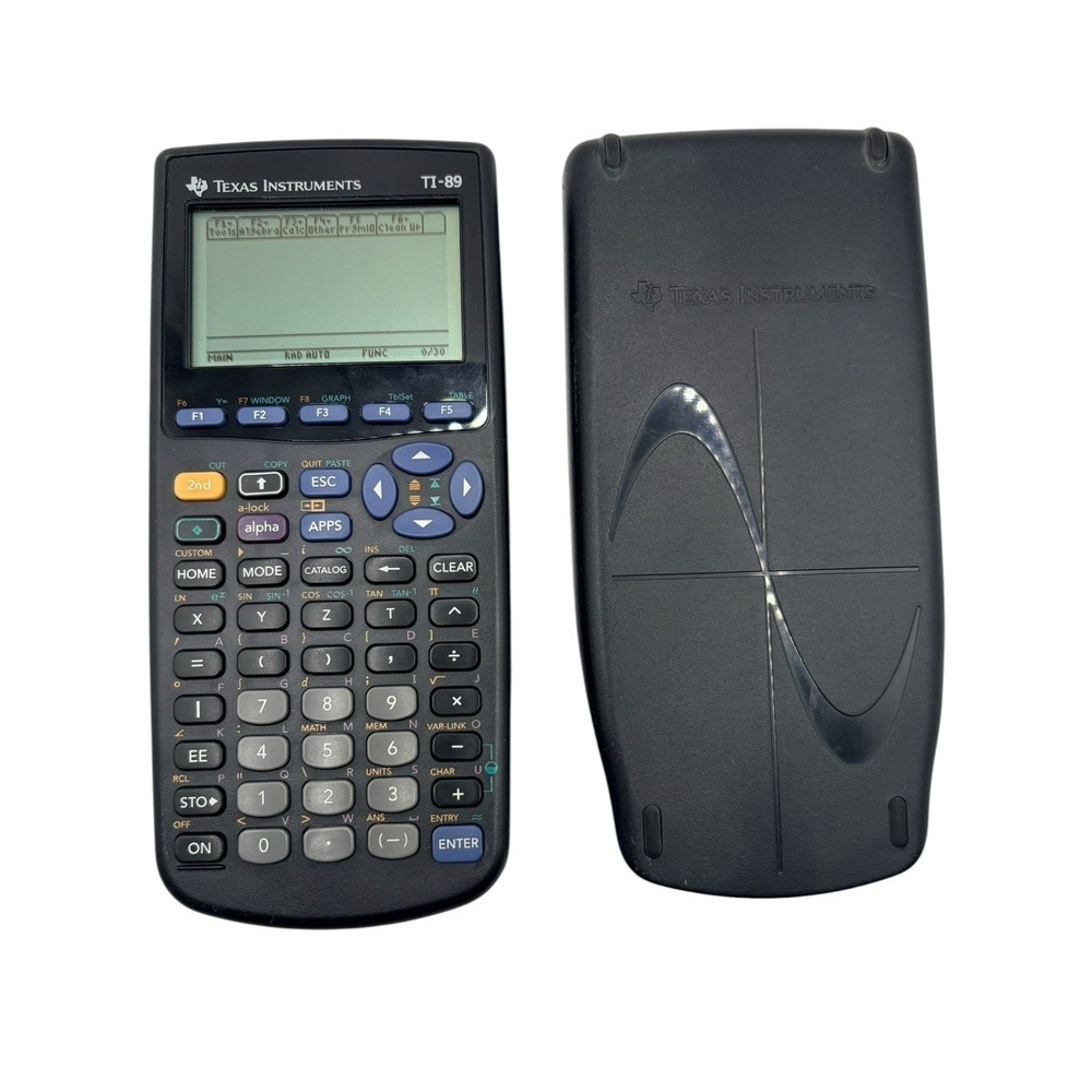 Texas Instruments TI-89 Graphing Calculator with Cover Tested Works